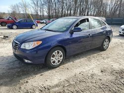 Hyundai salvage cars for sale: 2010 Hyundai Elantra Blue