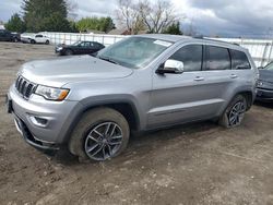 Salvage cars for sale from Copart Finksburg, MD: 2018 Jeep Grand Cherokee Limited