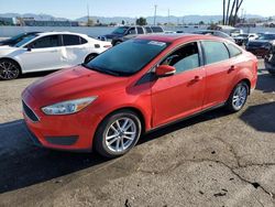 Salvage cars for sale at Van Nuys, CA auction: 2015 Ford Focus SE