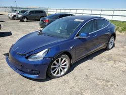 Salvage cars for sale from Copart Mcfarland, WI: 2018 Tesla Model 3