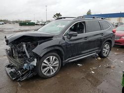 Salvage cars for sale at Woodhaven, MI auction: 2020 Subaru Ascent Limited