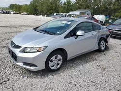 Salvage cars for sale at Houston, TX auction: 2013 Honda Civic LX