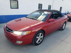 Salvage cars for sale at Farr West, UT auction: 2001 Toyota Camry Solara SE