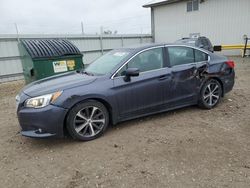 Salvage cars for sale from Copart Des Moines, IA: 2015 Subaru Legacy 2.5I Limited