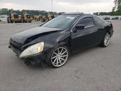 Salvage cars for sale at Dunn, NC auction: 2004 Honda Accord EX