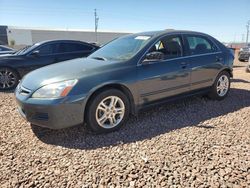 Salvage cars for sale from Copart Phoenix, AZ: 2007 Honda Accord SE