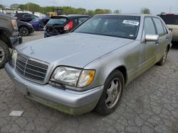 Salvage cars for sale at Cahokia Heights, IL auction: 1999 Mercedes-Benz S 320