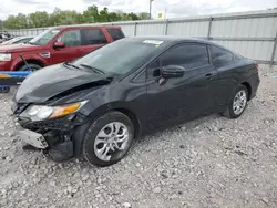 Salvage cars for sale from Copart Lawrenceburg, KY: 2014 Honda Civic LX