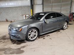 Salvage cars for sale at Chalfont, PA auction: 2013 Audi S5 Premium Plus