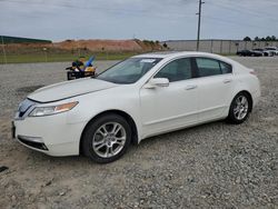 Salvage cars for sale at Tifton, GA auction: 2010 Acura TL