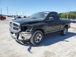 Salvage cars for sale at Oklahoma City, OK auction: 2006 Dodge RAM 1500 ST