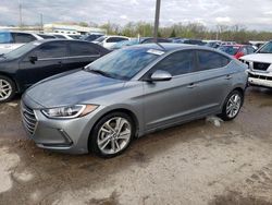 Salvage cars for sale at Louisville, KY auction: 2017 Hyundai Elantra SE