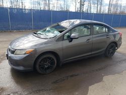 Honda salvage cars for sale: 2012 Honda Civic LX