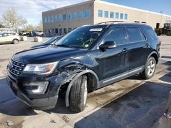 Ford Explorer xlt salvage cars for sale: 2017 Ford Explorer XLT