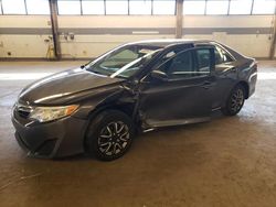Salvage cars for sale at Wheeling, IL auction: 2013 Toyota Camry L