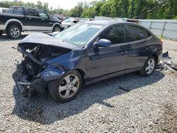 Salvage cars for sale from Copart Riverview, FL: 2010 Hyundai Elantra Blue
