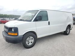 Salvage trucks for sale at Houston, TX auction: 2014 Chevrolet Express G2500