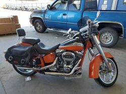 Salvage Motorcycles for sale at auction: 2010 Harley-Davidson Flstse