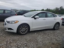 Salvage cars for sale at Memphis, TN auction: 2017 Ford Fusion SE