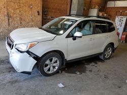 Salvage cars for sale from Copart Ebensburg, PA: 2014 Subaru Forester 2.5I Premium