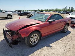 Salvage cars for sale at Houston, TX auction: 2005 Ford Mustang