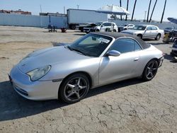 Salvage cars for sale from Copart Van Nuys, CA: 2003 Porsche 911 Carrera 2