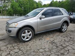 Mercedes-Benz M-Class salvage cars for sale: 2008 Mercedes-Benz ML 350