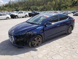 Salvage cars for sale from Copart Hurricane, WV: 2017 Hyundai Elantra SE