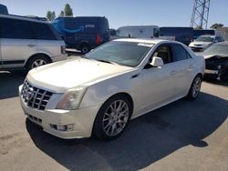 Salvage cars for sale from Copart Hayward, CA: 2012 Cadillac CTS Premium Collection