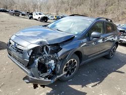 Salvage cars for sale at Marlboro, NY auction: 2021 Subaru Crosstrek Premium