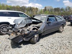 Salvage cars for sale at Waldorf, MD auction: 1985 Toyota Supra