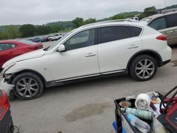 Salvage cars for sale at Lebanon, TN auction: 2017 Infiniti QX50