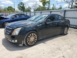 Salvage cars for sale at Riverview, FL auction: 2010 Cadillac CTS Performance Collection