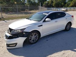 Salvage cars for sale from Copart Fort Pierce, FL: 2011 KIA Optima EX