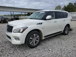 Salvage cars for sale at Memphis, TN auction: 2017 Infiniti QX80 Base