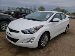 Salvage cars for sale from Copart Elgin, IL: 2016 Hyundai Elantra SE