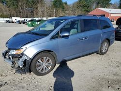 Salvage cars for sale from Copart Mendon, MA: 2014 Honda Odyssey EXL
