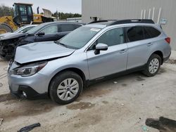 Salvage cars for sale at Franklin, WI auction: 2018 Subaru Outback 2.5I Premium