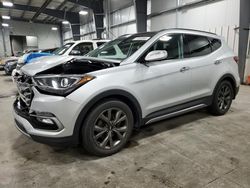 Salvage cars for sale at Ham Lake, MN auction: 2018 Hyundai Santa FE Sport