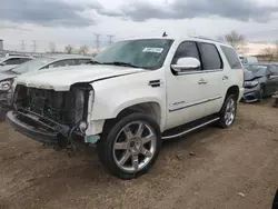 Salvage cars for sale at Elgin, IL auction: 2007 Cadillac Escalade Luxury