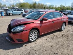 Salvage cars for sale at Chalfont, PA auction: 2017 Nissan Sentra S