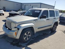 Salvage cars for sale from Copart Orlando, FL: 2008 Jeep Liberty Sport