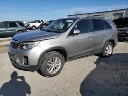 Salvage cars for sale from Copart Kansas City, KS: 2015 KIA Sorento LX