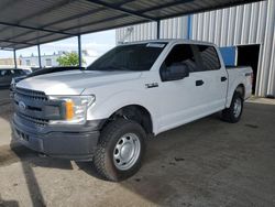 Ford salvage cars for sale: 2018 Ford F150 Supercrew