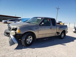 Salvage cars for sale from Copart Andrews, TX: 2001 Ford F150