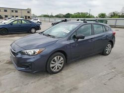 Salvage cars for sale at Wilmer, TX auction: 2017 Subaru Impreza