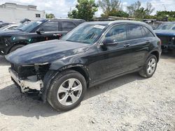 Salvage cars for sale from Copart Opa Locka, FL: 2018 Mercedes-Benz GLC 300 4matic