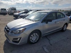 Salvage cars for sale at Indianapolis, IN auction: 2015 Subaru Impreza