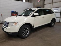 Salvage cars for sale at Blaine, MN auction: 2008 Ford Edge SEL