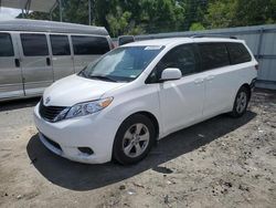 Toyota salvage cars for sale: 2017 Toyota Sienna LE